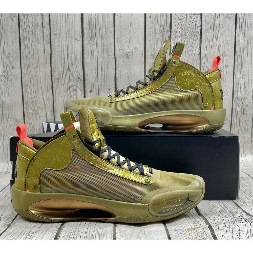 Nike Zion Williamson Air Jordan 34‎ Bayou Boys Size 18 DA1897 300
